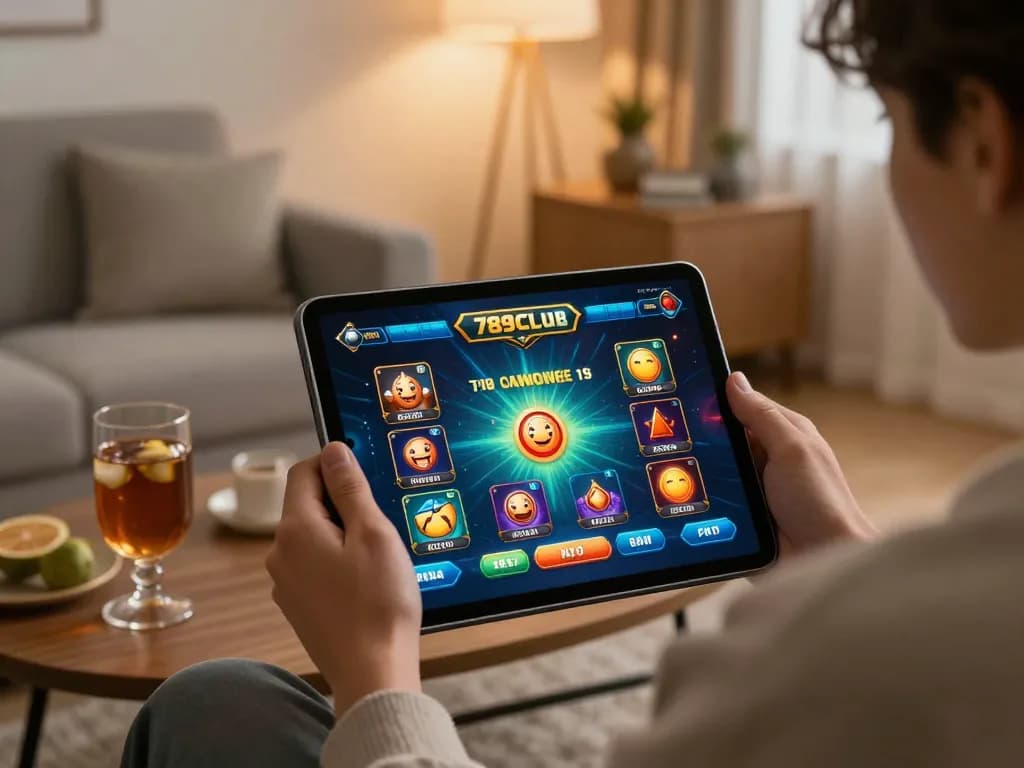 Engaging moment in 789club app for online casino gaming, showcasing a player enjoying interactive gameplay.