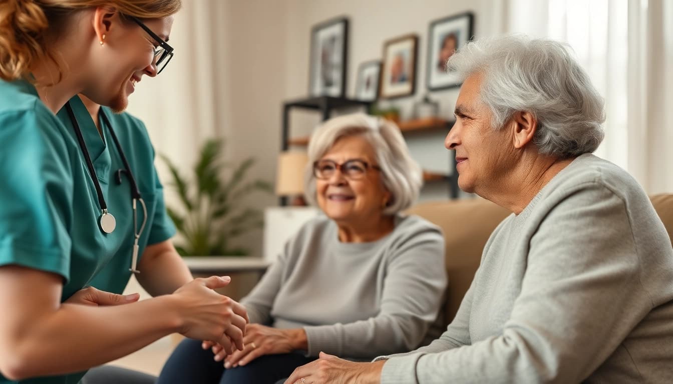 Senior home care Austin with dedicated caregivers providing companionship to elderly clients.