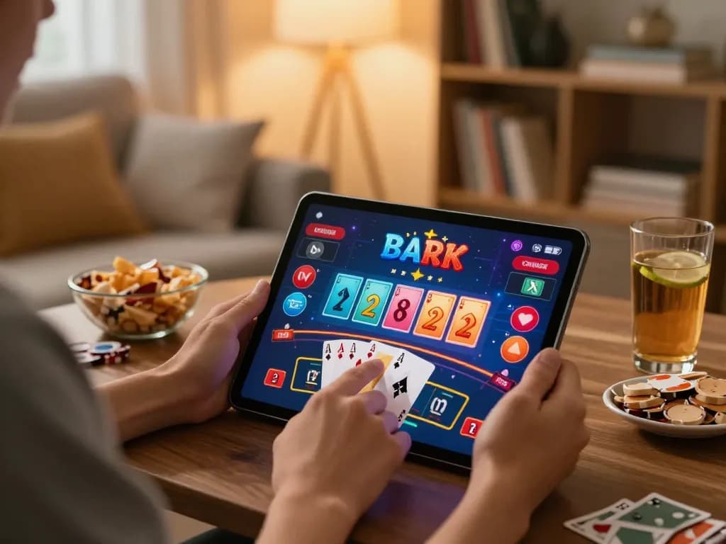 Engaging gameplay on sunwin blackjack interface, showcasing strategic betting moments at home