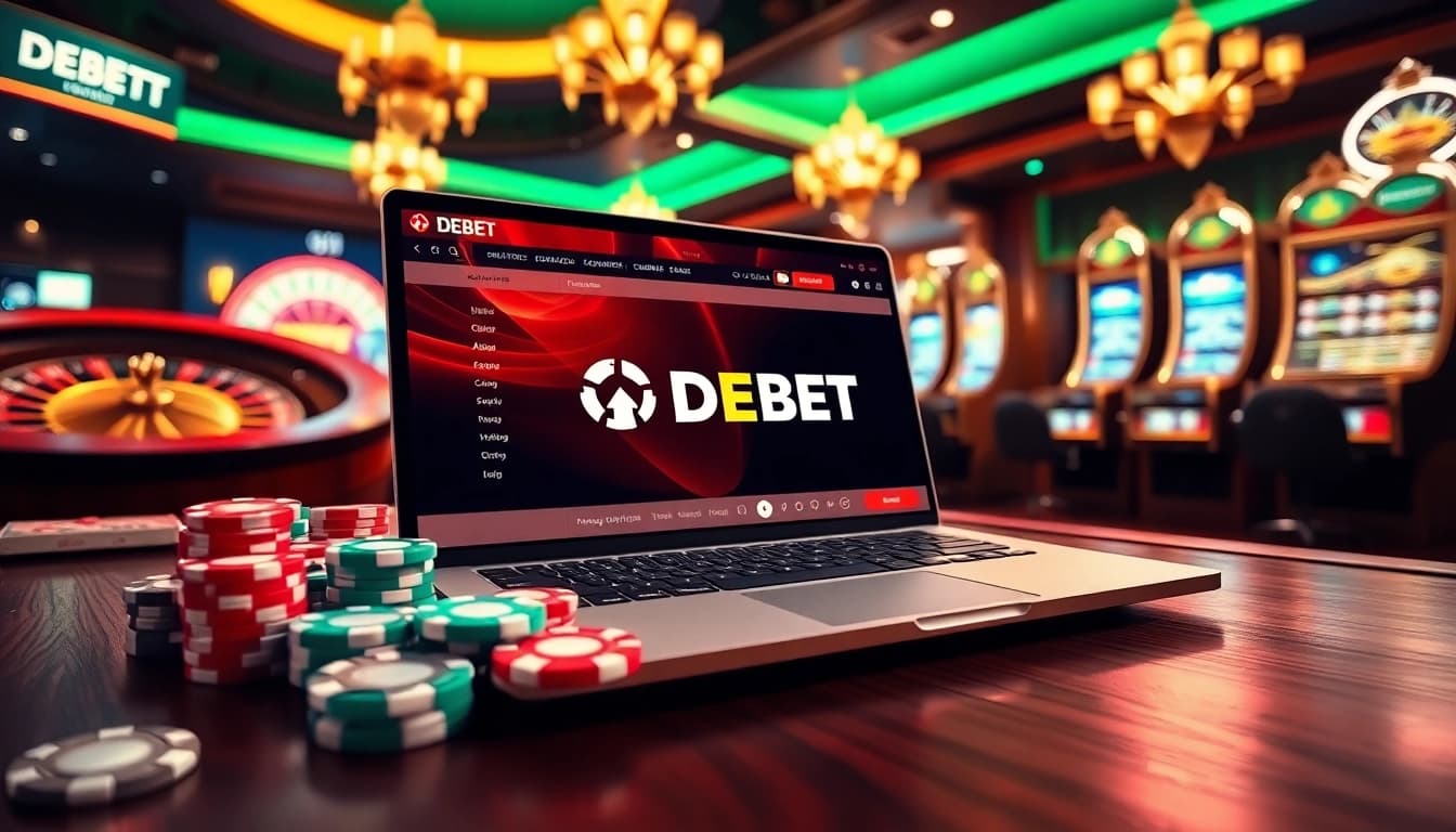 Engaging gaming experience at Trang Chủ DEBET with luxurious casino elements