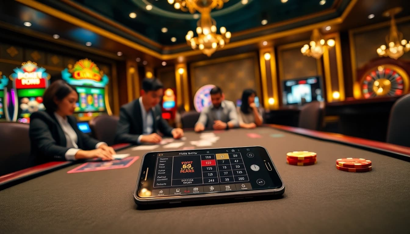 Experience thrilling poker action at https://bem88.com casino with professional players and vibrant chips.