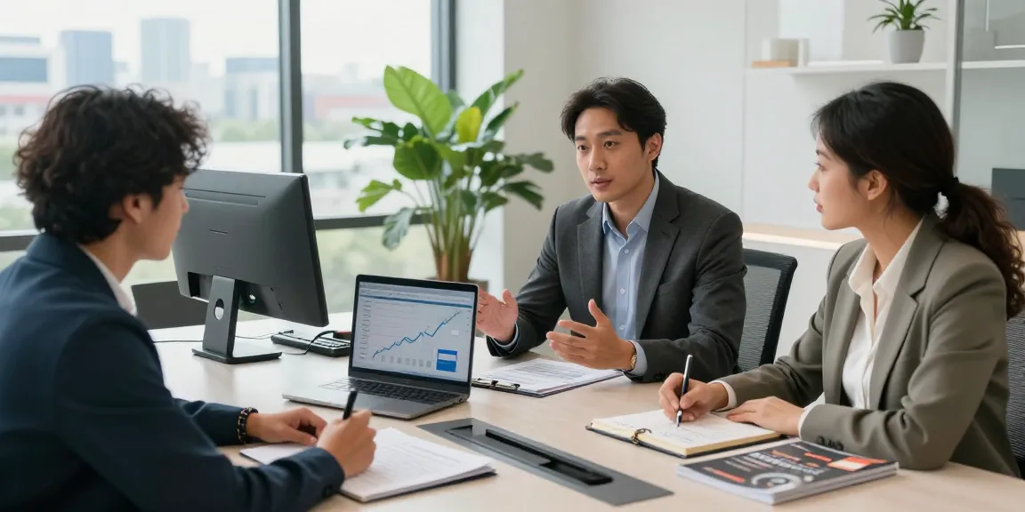 Engaging financial advisory meeting with a financial advisor in Reston VA assisting clients in achieving fiscal health.