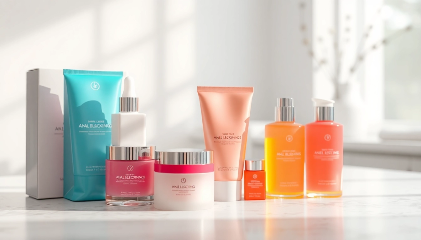 Enhance your routine with anal bleaching product beautifully displayed for visibility and appeal.