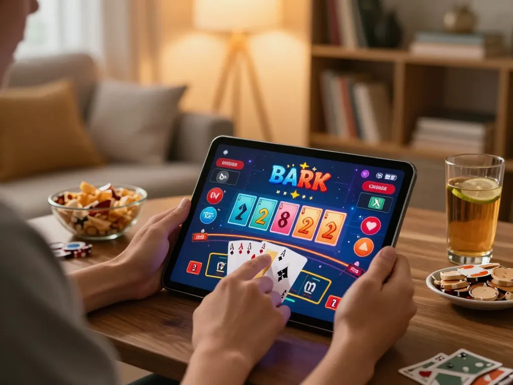 Engaging gameplay on sunwin blackjack interface, showcasing strategic betting moments at home