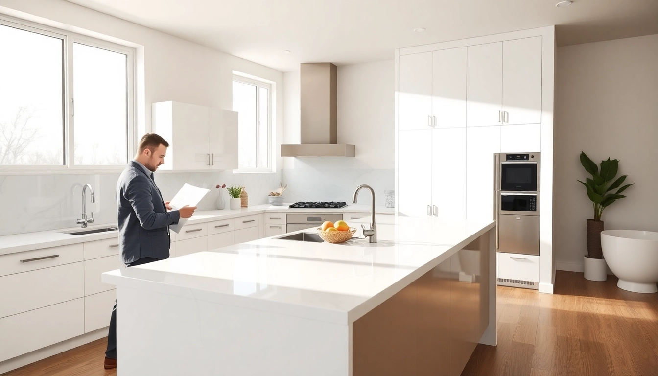 Stunning kitchen and bathroom renovation showcasing modern design elements and natural light.