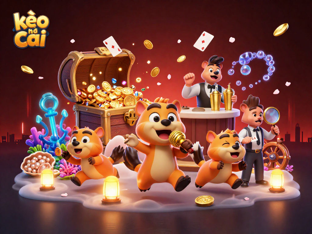 Experience kèo nhà cái excitement with lively hyenas at a vibrant casino club scene.