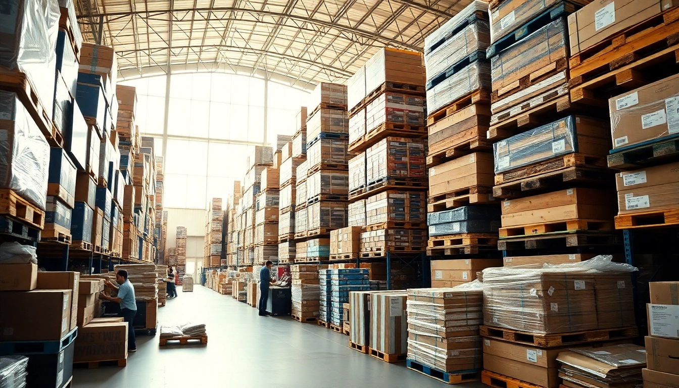 Experience wholesale liquidation & nationwide shipping with an organized warehouse showcasing diverse liquidated items.