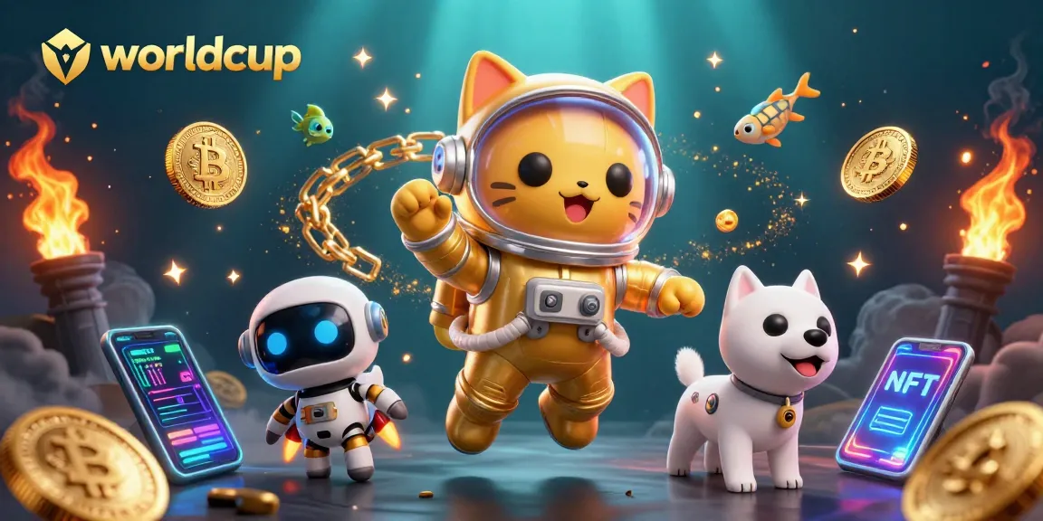 Bet on the worldcup with vibrant casino graphics, showcasing a unique astronaut cat scene.